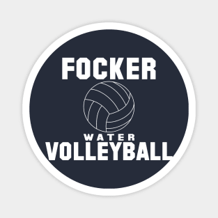 Focker Water Volleyball Magnet